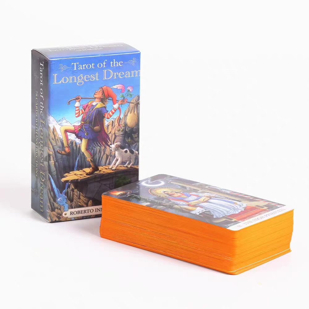 Tarot Deck With Guidebook - 78 Longest Dream Cards With Guidebook