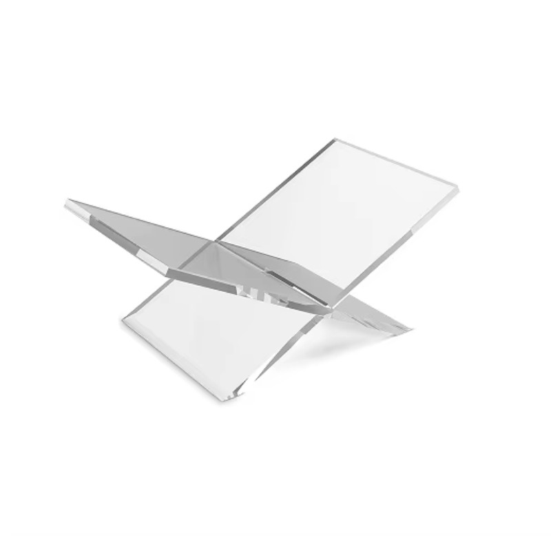 Clear Acrylic Book Stand Holder - Clear Acrylic Open Book Display Stand
