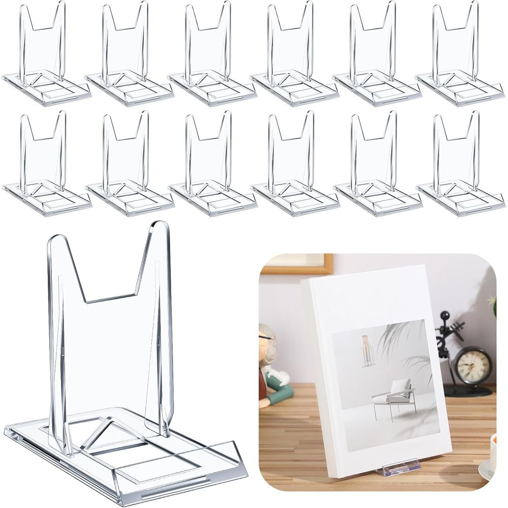 Adjustable Clear Acrylic Book  - огляд і ціна Clear Acrylic Book Stand Holder