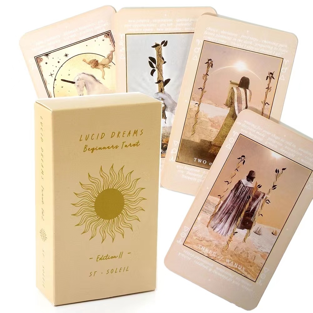 Lucid Dreams Beginners Tarot D - огляд і ціна Tarot Deck With Guidebook