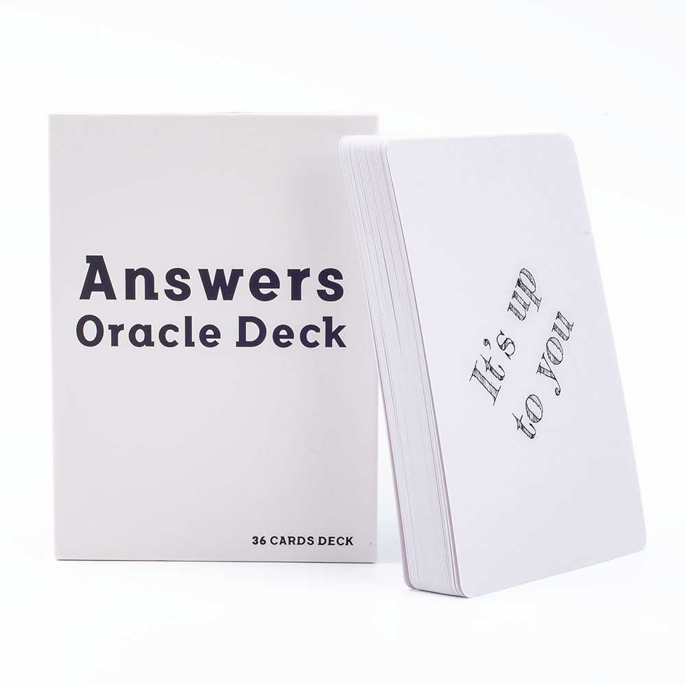 Answers Oracle Deck 36 Cards M - огляд і ціна Tarot Deck With Guidebook