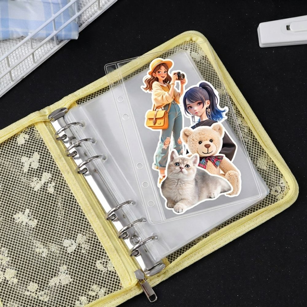 Bow Decoration Ring Binder Alb - огляд і ціна Stationery Books
