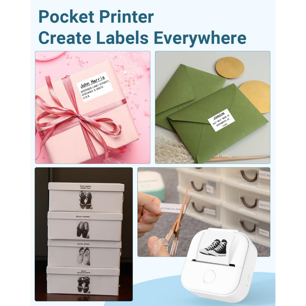 Phomemo T02 Wireless Pocket Th - огляд і ціна Mini Pocket Thermal Printer Paper Roll