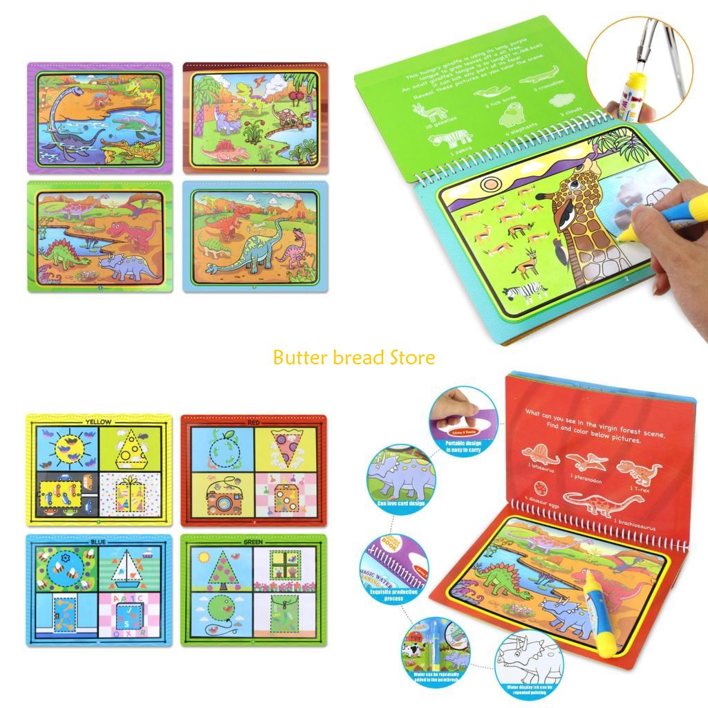 W89C Magical Water Drawing Pad - огляд і ціна Reusable Water Magic Coloring Book