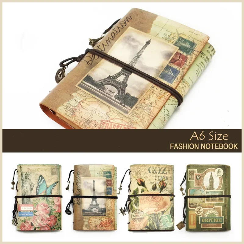 Mini Vintage Notebook Handmade - огляд і ціна Vintage Leather Journal Notebook