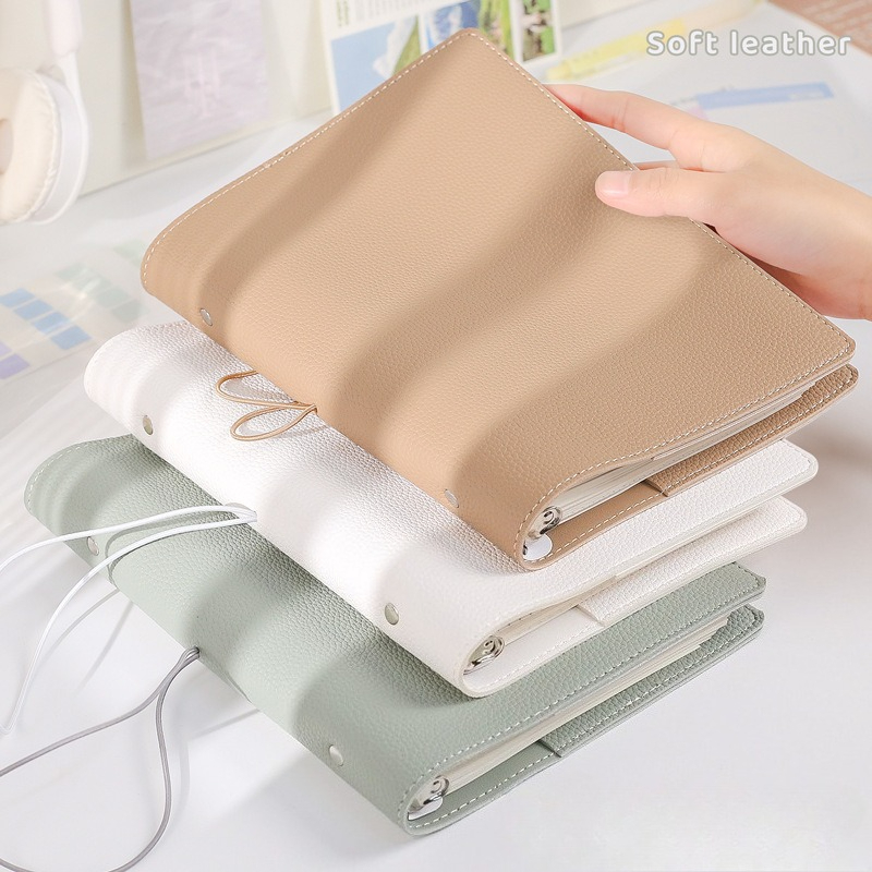 A5  Soft PU DIY Binder Photoca - огляд і ціна Vintage Leather Journal Notebook