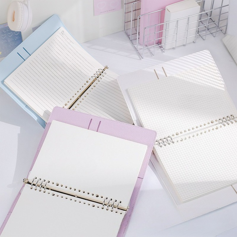 A5  Soft PU DIY Binder Photoca - огляд і ціна Vintage Leather Journal Notebook