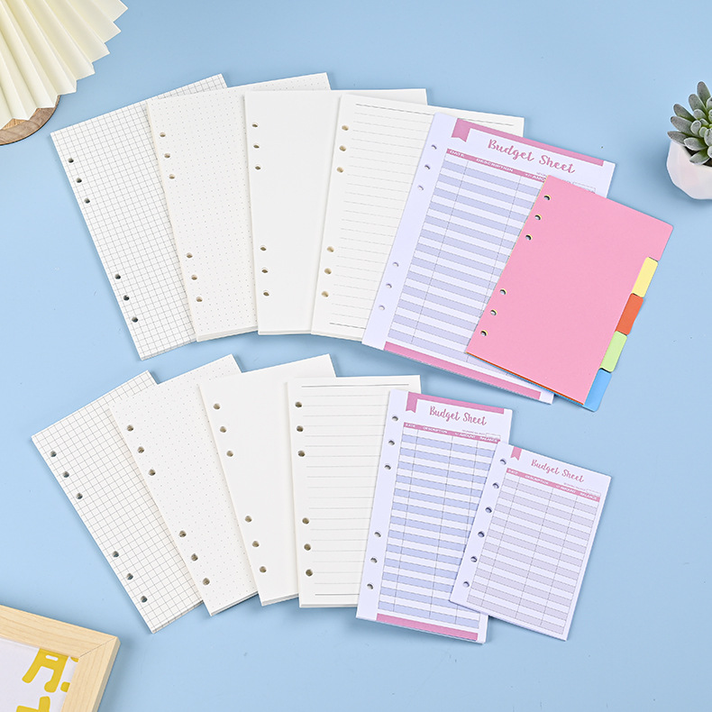 A6 A5 Loose Leaf Notebook Refi - огляд і ціна A5 Spiral Dotted Grid Notebook