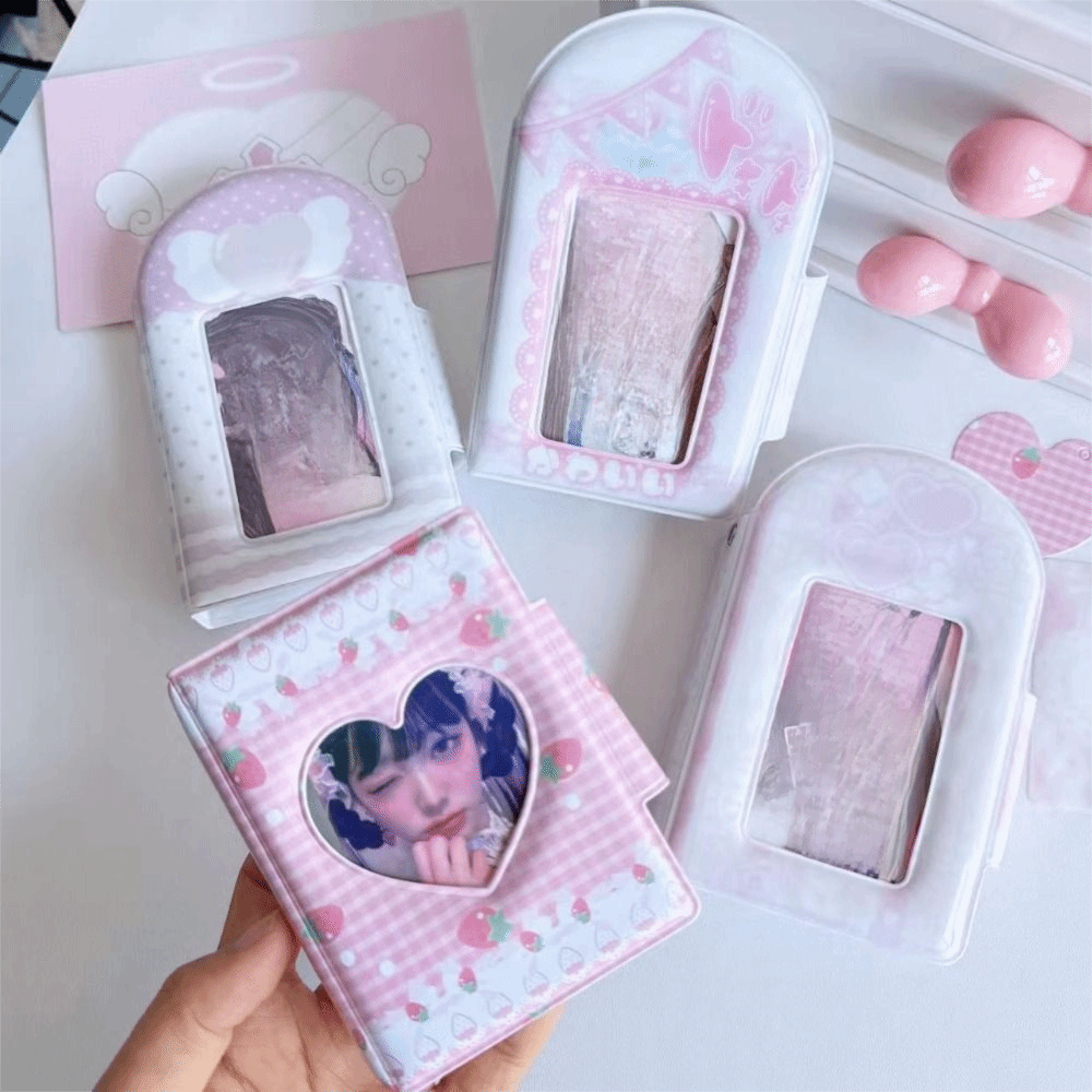 Cute 3 Inch Photocard Binder A - огляд і ціна Kpop Photo Card Binder 3 Inch
