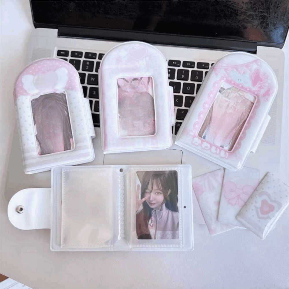 Cute 3 Inch Photocard Binder A - огляд і ціна Kpop Photo Card Binder 3 Inch