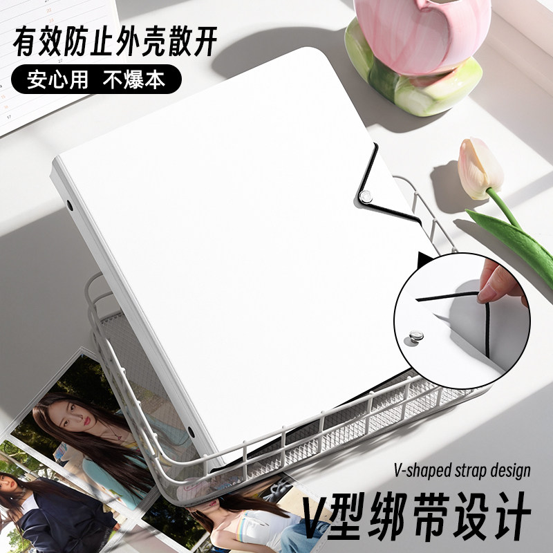 SINGBA Minimalist Big A5 4-Poc - огляд і ціна Kpop Photo Card Binder 3 Inch