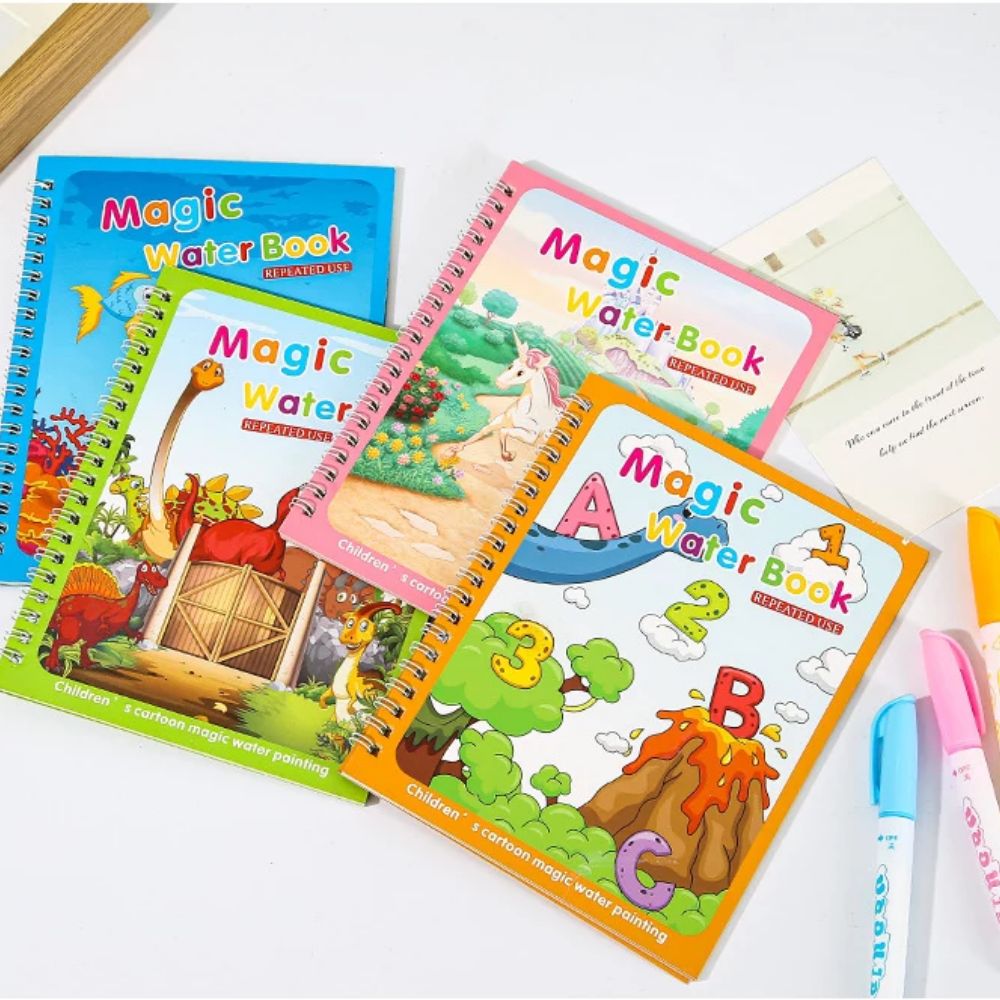 Magical Book Water Drawing Mon - огляд і ціна Reusable Water Magic Coloring Book