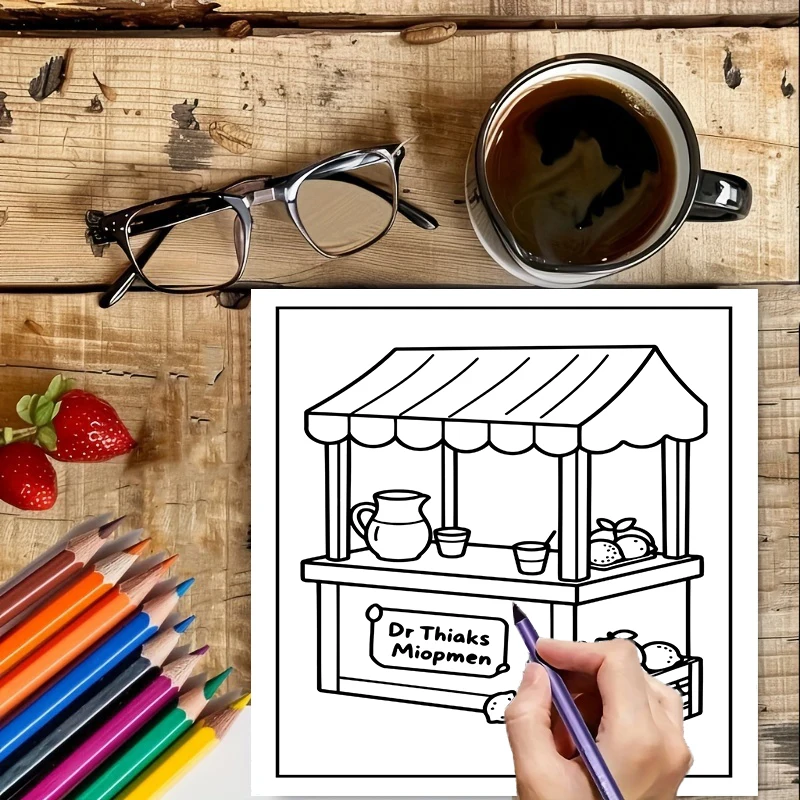 Coloring Book Little Spaces fo - огляд і ціна Adult Coloring Book Stress Relief