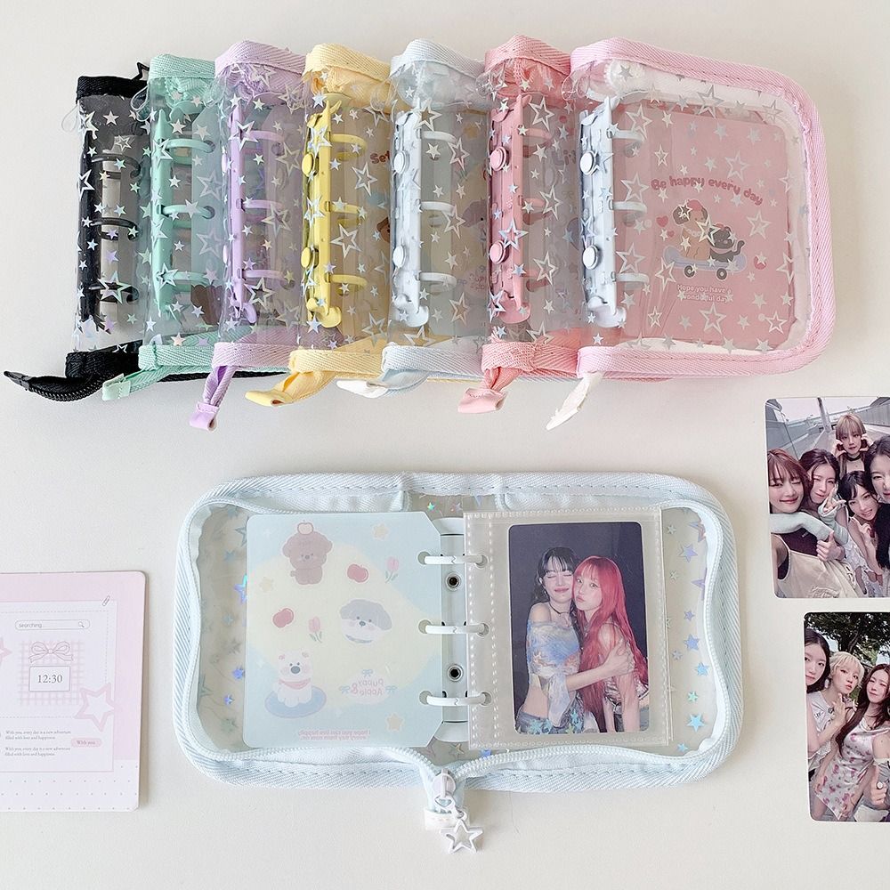 1pc Portable PVC A8 Card Binde - огляд і ціна Kpop Photo Card Binder 3 Inch