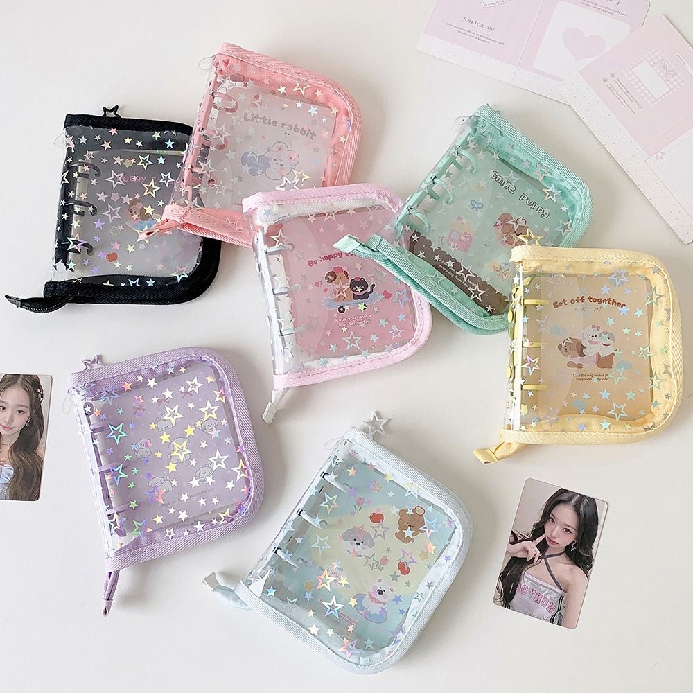 1pc Portable PVC A8 Card Binde - огляд і ціна Kpop Photo Card Binder 3 Inch