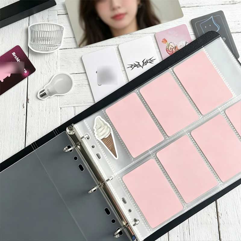 7 8 Slots Wide A5 D Ring Binde - огляд і ціна Kpop Photo Card Binder 3 Inch