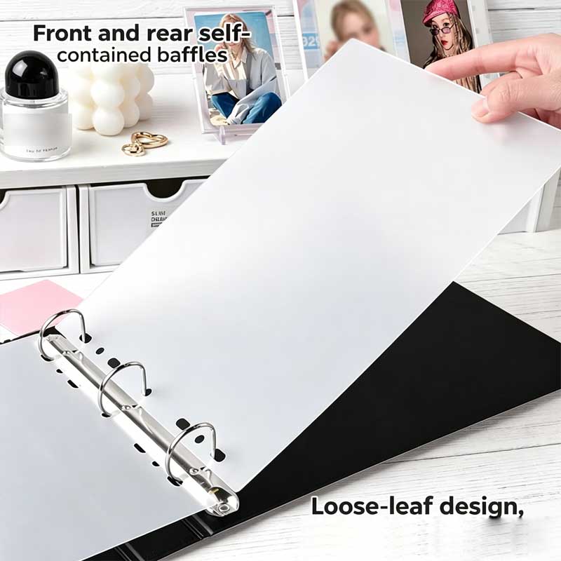 7 8 Slots Wide A5 D Ring Binde - огляд і ціна Kpop Photo Card Binder 3 Inch