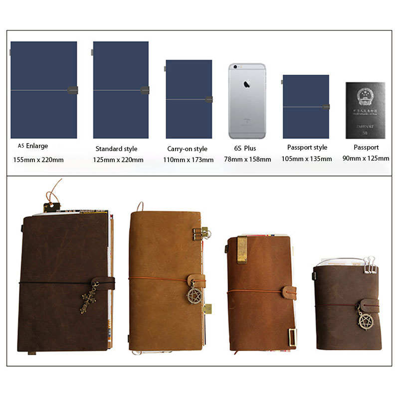 Defective Retro Leather Cover  - огляд і ціна Vintage Leather Journal Notebook