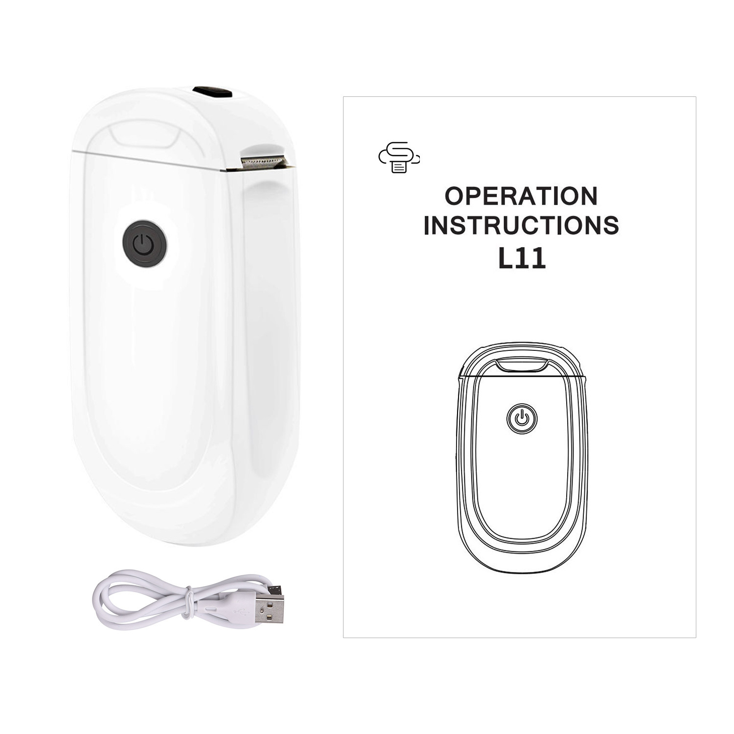 Wireless Portable Label Maker  - огляд і ціна Mini Pocket Thermal Printer Paper Roll