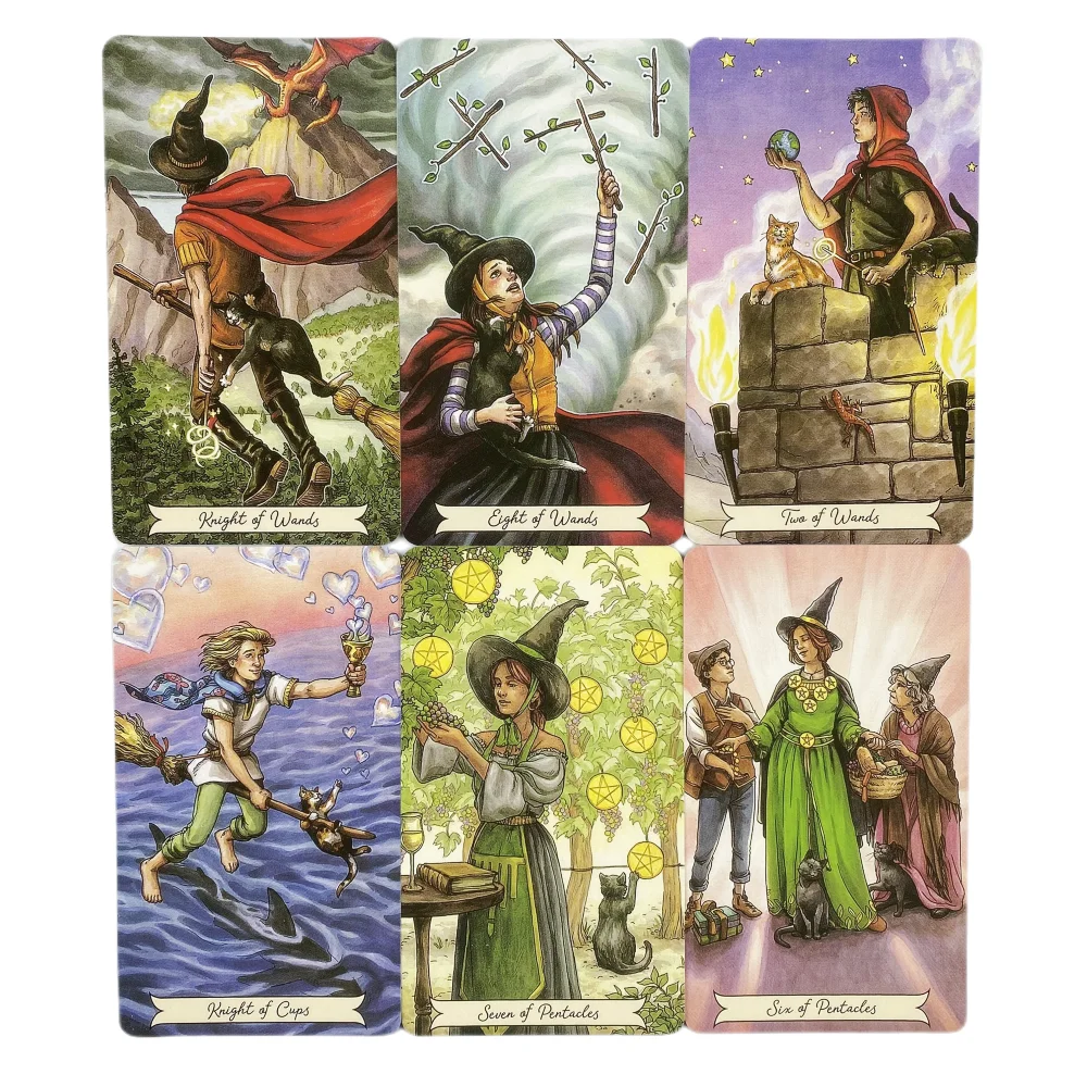 Everyday Witch Tarot Cards Dec - огляд і ціна Tarot Deck With Guidebook
