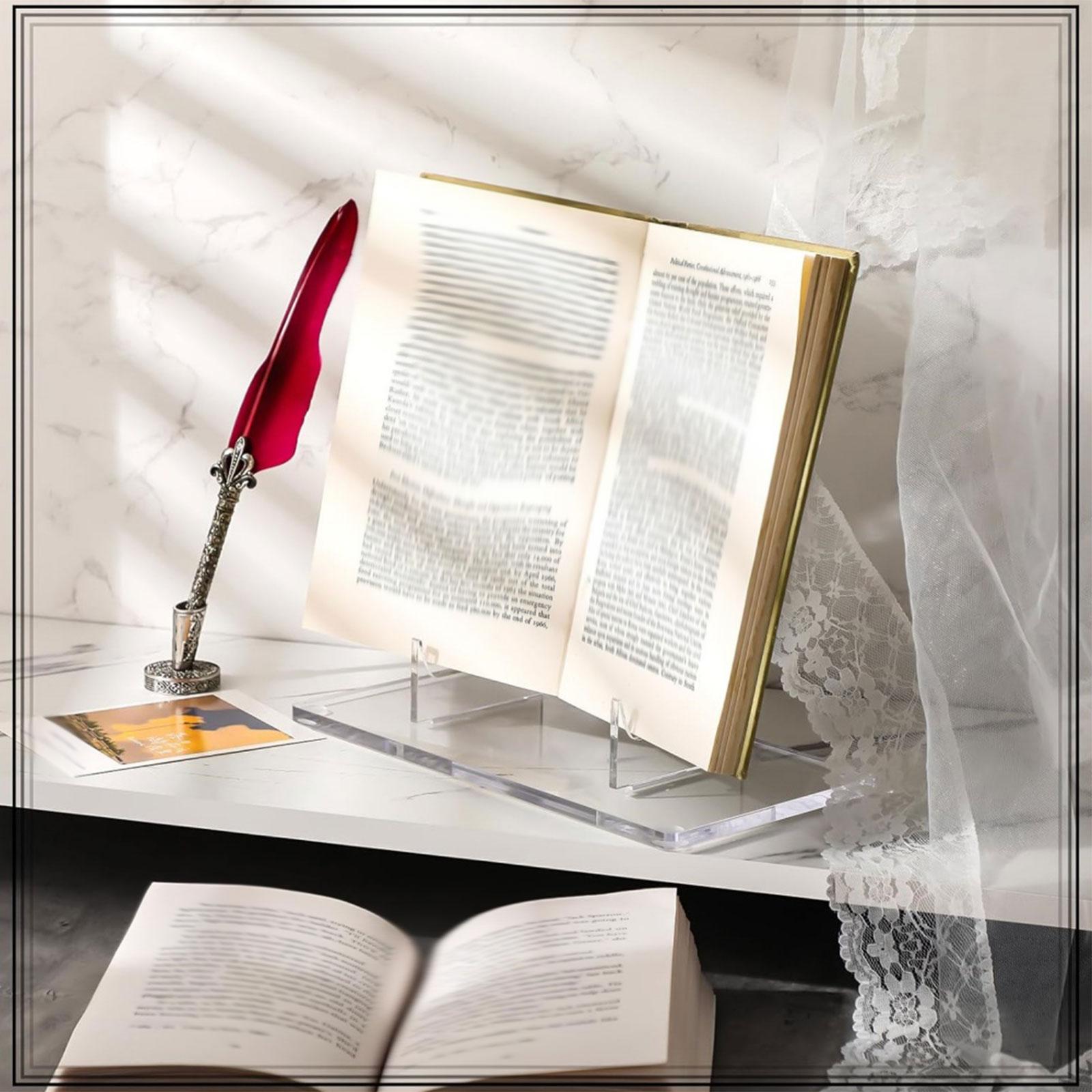 Display Stand Acrylic Clear Pl - огляд і ціна Clear Acrylic Book Stand Holder