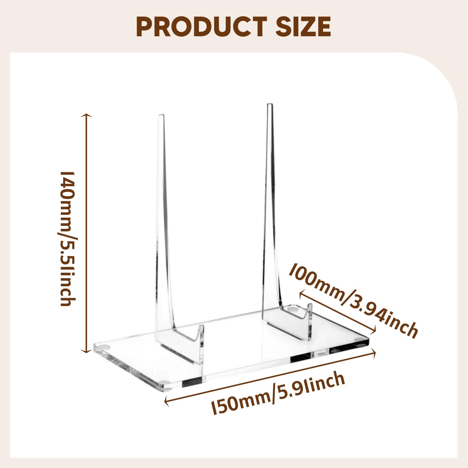 Display Stand Acrylic Clear Pl - огляд і ціна Clear Acrylic Book Stand Holder