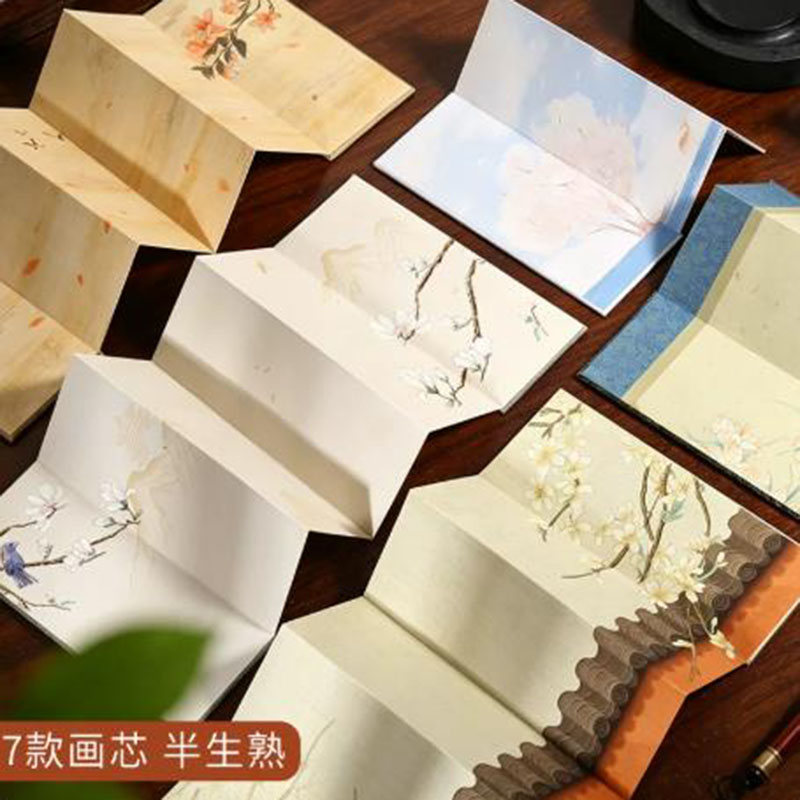8x20 cm Xuan Paper Accordion A - огляд і ціна Chinese Calligraphy Practice Book