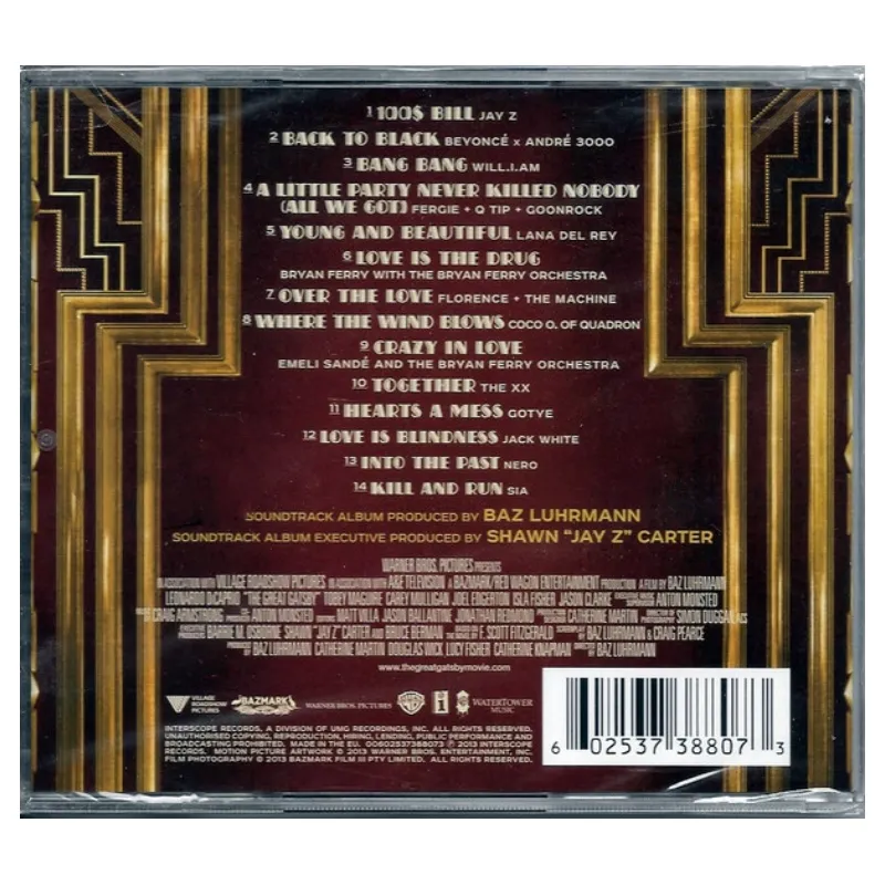 Original Soundtrack CD Album f - огляд і ціна Movies