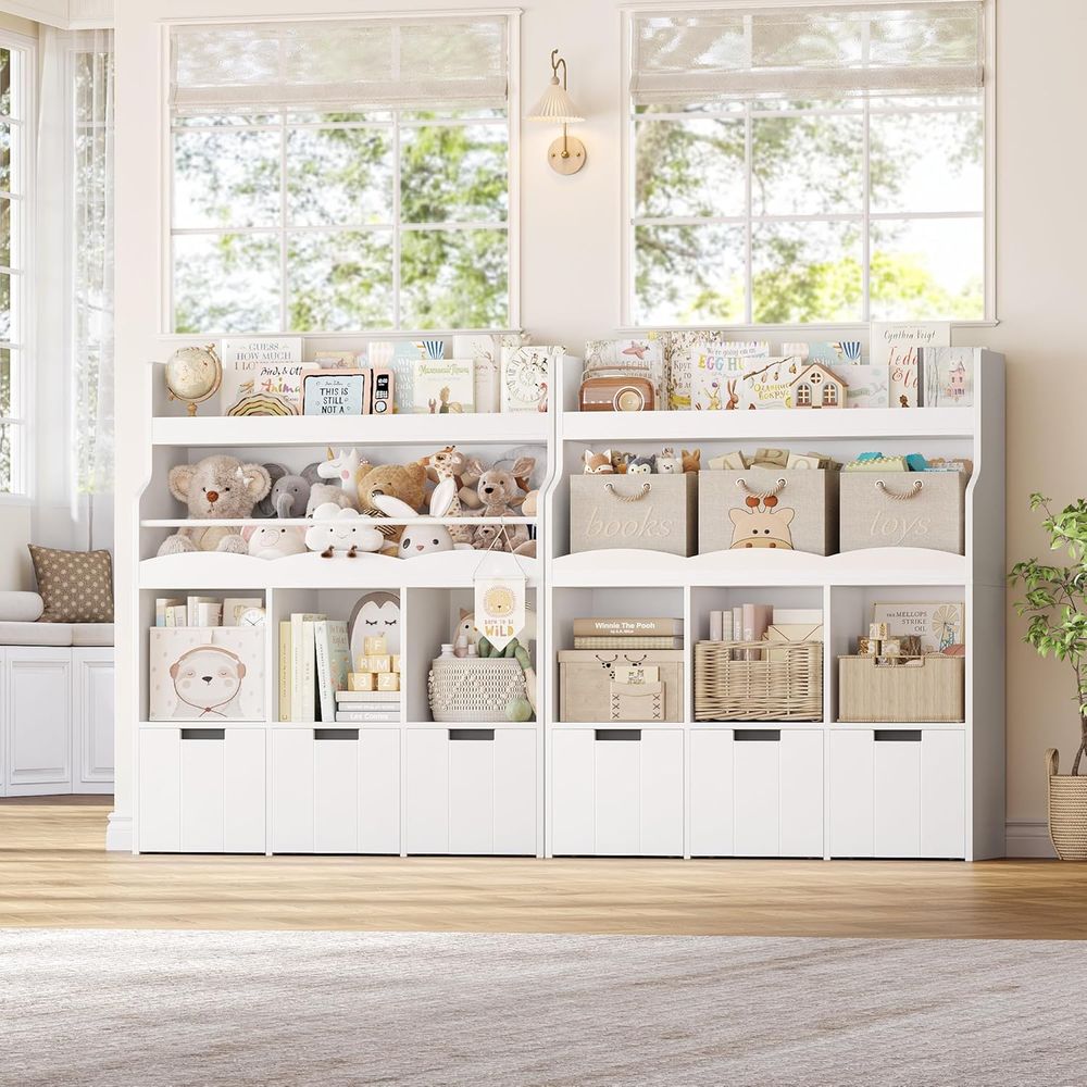 Kids Toy Storage Organizer wit - огляд і ціна Books