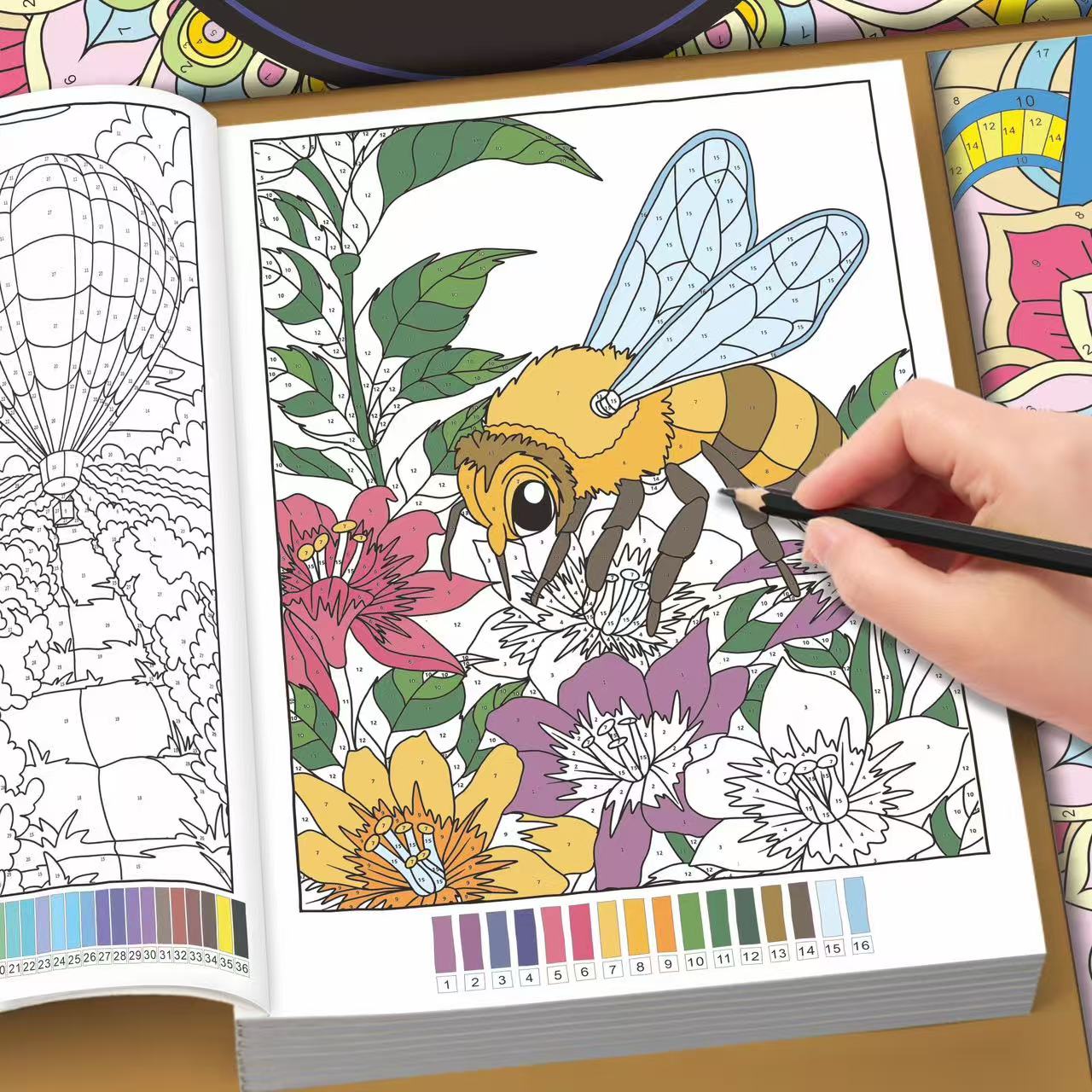 32 Pages Adult Color By Number - огляд і ціна Adult Coloring Book Stress Relief