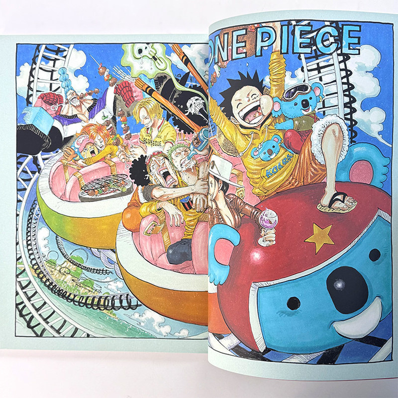 One Piece Illustration Book Co - огляд і ціна Stationery Books