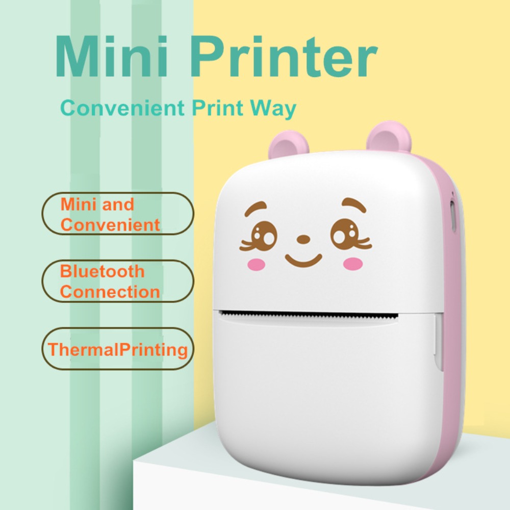 Mini Portable Pocket Inkless T - огляд і ціна Mini Pocket Thermal Printer Paper Roll