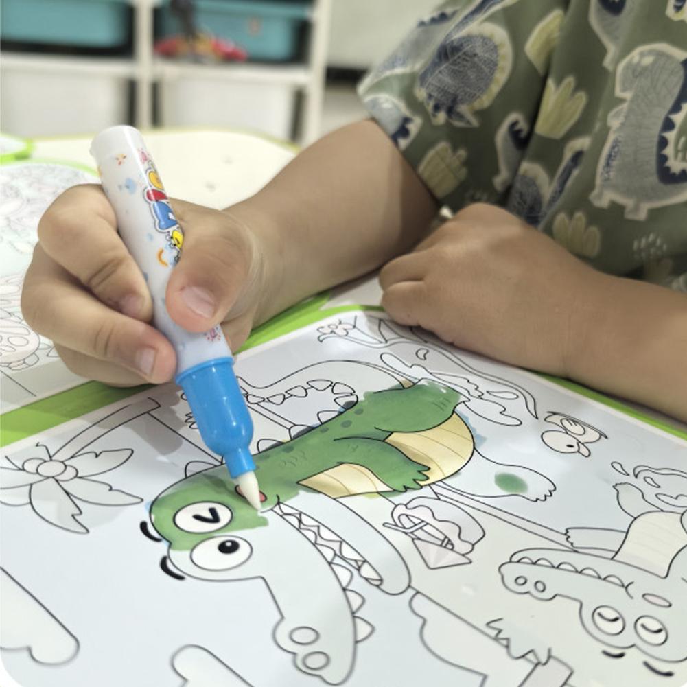Foldable Water Painting Book F - огляд і ціна Reusable Water Magic Coloring Book
