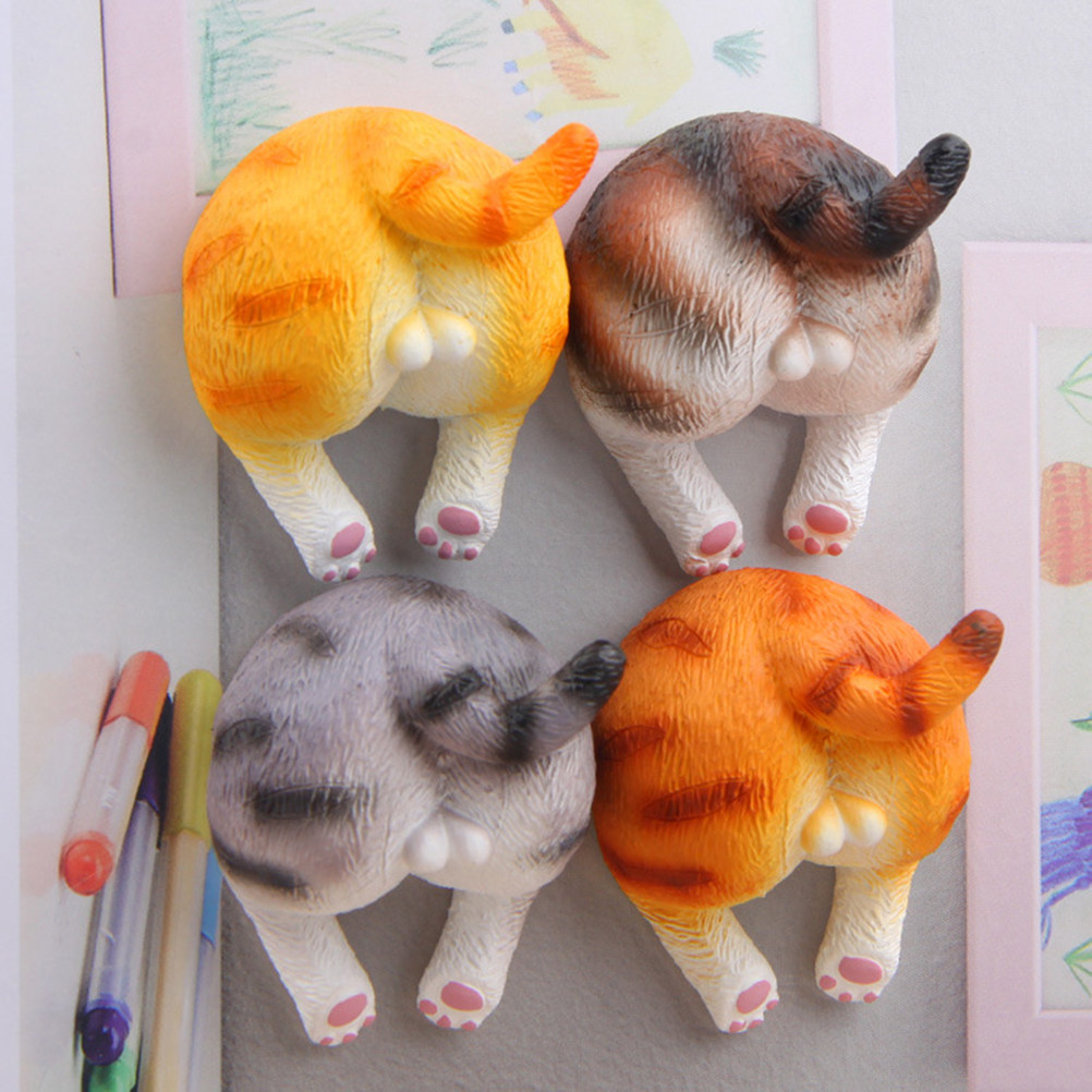 Cute Cat Butt Fridge Magnet St - огляд і ціна Stationery Books
