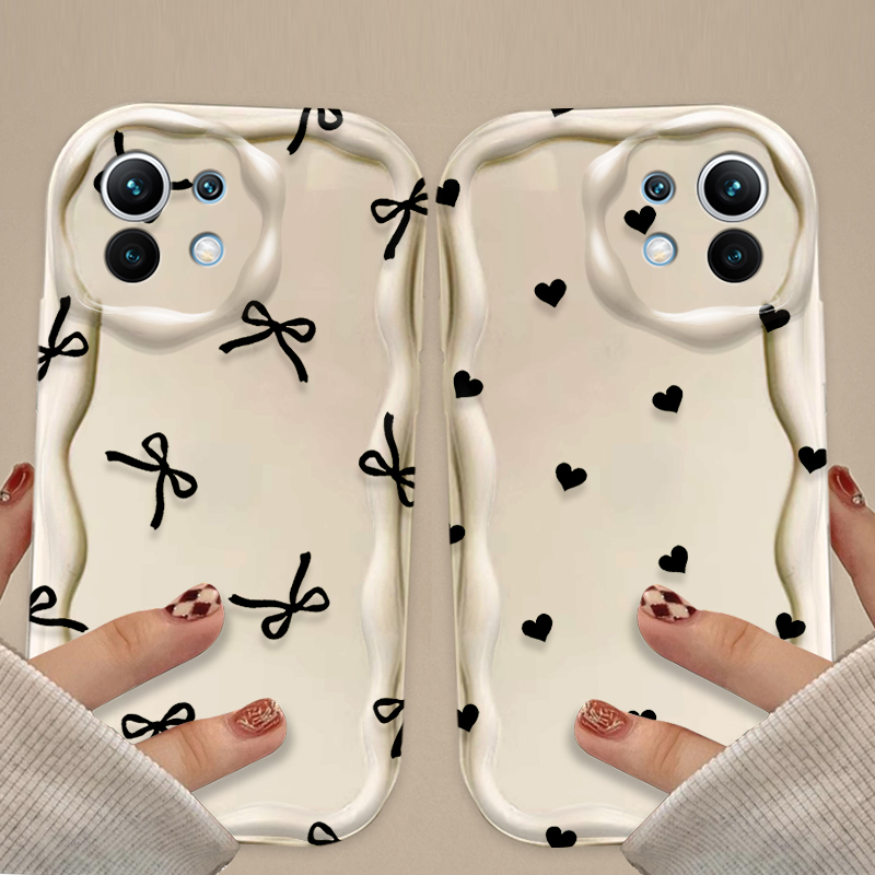 Black Bowknot love Heart Case  - огляд і ціна Magazines