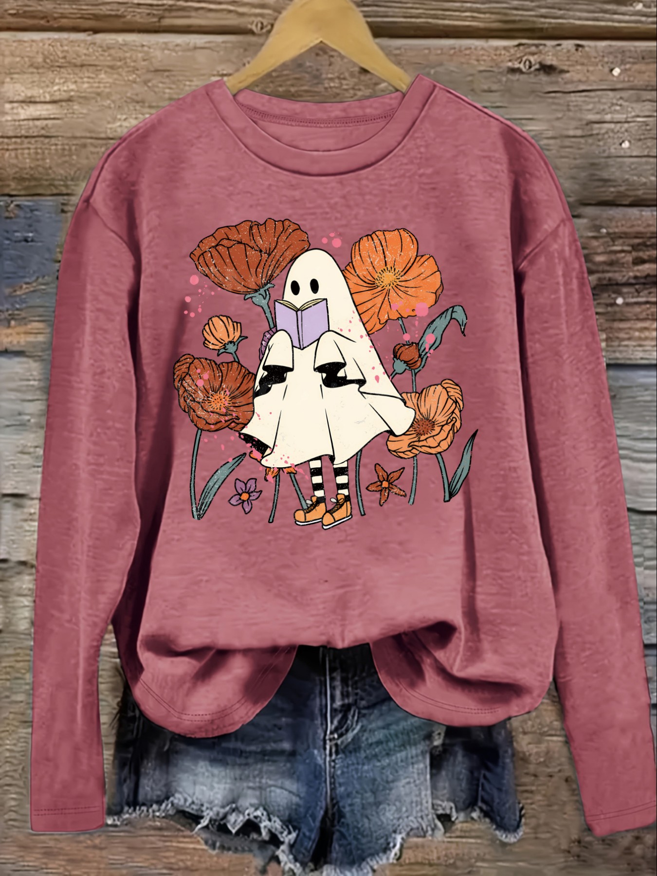 Women's Casual Long Sleeve Cre - огляд і ціна Books